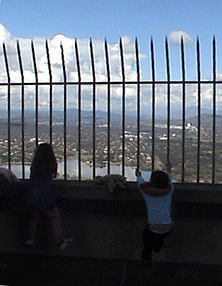 zach & holly in canberra tower